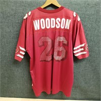 Rod Woodson,49ers, Champion Jersey Size 52