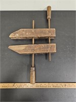 Old Wooden Clamp