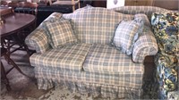 Country blue loveseat matches 227