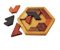 KINGZHUO Hexagon Tangram Classic Chinese...