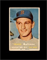 1957 Topps #355 Frank Malzone P/F to GD+