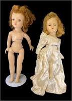2 Vintage Madame Alexander Dolls