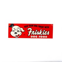 Tin "Friskies Dog Food"  Sign