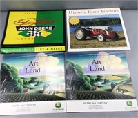 4 count John Deere & other tractor calendars