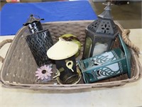 Basket w/ Outdoor Items