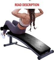 Finer Form Sit Up Bench w/ Crunch Handle.
