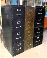 Metal File Cabinets Lot of 3