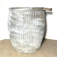 Ribbed Metal Barrel