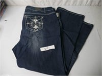 NEW Womens ZCO Jeans Size 22W