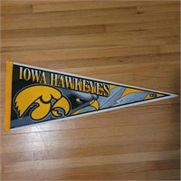 Iowa Hawkeyes pennant flag