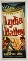 Autographed Lydia Bailey Original Movie Poster