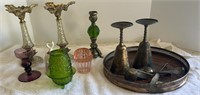 Fairy Lamp, Pewter Service Ware;