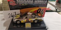 Bill Elliot Limited Edition Platinum 1:24 Car