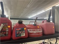 4 cnt Gas Cans