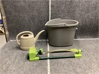 Bucket, Watering Can, and Sprinkler Bundle