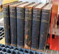 6 VOLUMES TYNDALL - SCIENCE, BIOLOGY CIRCA 1897