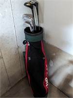 SPALDING IRONS + GOLF SET