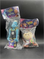 Vintage 1996 Space Jam Plush Dolls Original Packs