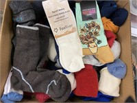 BOX OF SOCKS - SOME NEW, SOME NOT