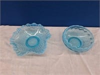 Blue Opalescent Glassware