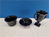 LE Smith Black Amethyst Trophy Cup And More