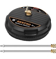 New BEETRO 15" Pressure Washer Surface Cleaner,