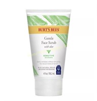 Burt's Bees Gentle Face Scrub 4 oz for Sensitive