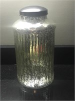 MERCURY GLASS JAR