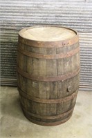 Full size whiskey barrel