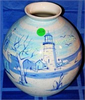 Jobi Pottery Scenic Vase