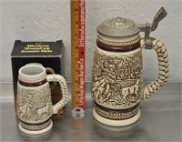 2 AVON collectible steins, see pics