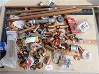 Large lot of Clopper and other plumbing hardware