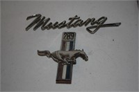Ford Mustang emblems, Lot of two