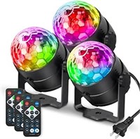3 Pack Disco Ball Party Lights