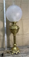 Royal P & A Brass Banquet Lamp