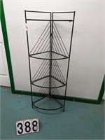 Quarter Round 4 Tier Plant Stand, 49" Tall