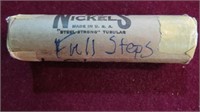 ROLL OF 40 FULL STEP NICKELS