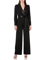 14, Adrianna Papell Women's Knit Crepe Tuxedo