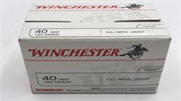 Winchester 40 S&w 165 Gr New 100 Rounds