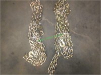 2 New/Unused 3/8" X 20' G70 Chains *BID X 2*