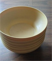 Vtg. Tupperware bowl set of 6