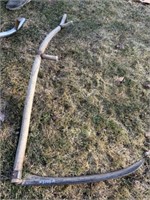 Scythe c/w Wooden Handle