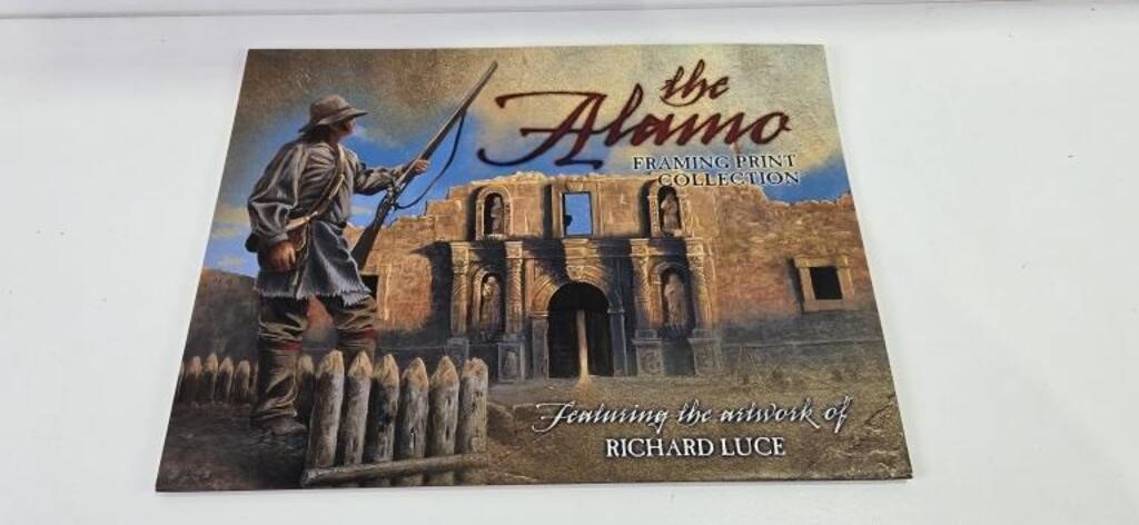 The Alamo Richard Luce Framed Print Collection