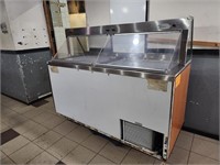 69" ICE CREAM DIPPING CABINET WITH DIP WELL