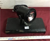 Pinspot Swivel Lamp 30 Watt on a Board