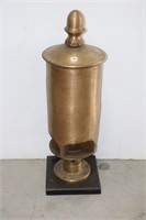 LARGE BRASS STEAM WHISTLE-36"H X 12" W