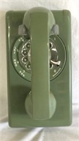 Vtg Straumberg Carlson Avocado Rotary Phone