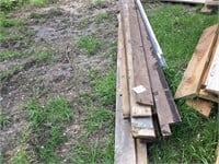 Small pile of  used 1"x6" x14' tongue/groove