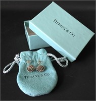 Tiffany & Company Sterling Silver Earrings, 3g