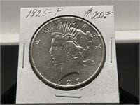 1925-P Silver Peace Dollar